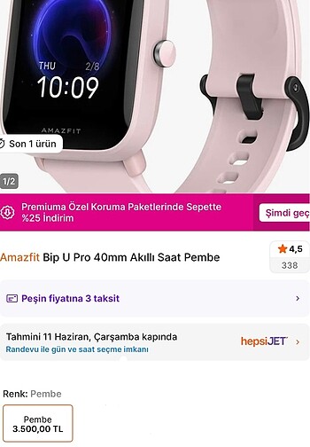 Amazfit akıllı saat