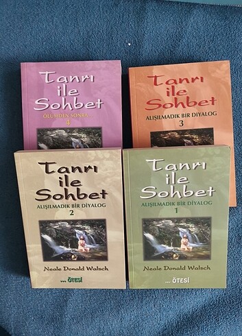 4'lü kitap seti Tanrı İle Sohpet