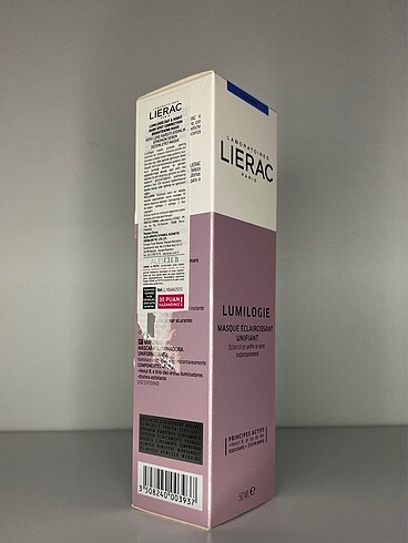 Beden Lierac Aydınlık Görünüm Veren ve Leke Açan Maske