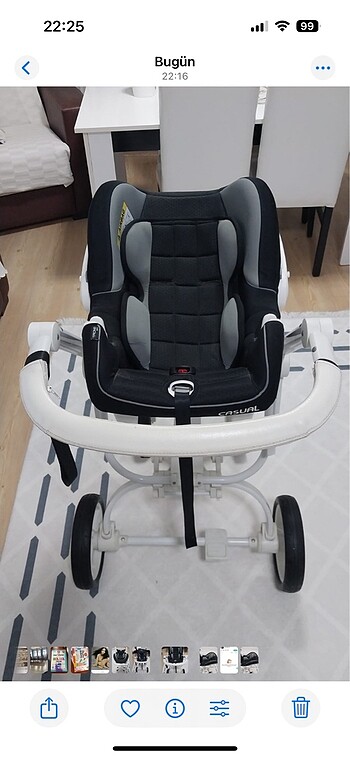 Casual Quatro Travel Sistem Bebek Arabası