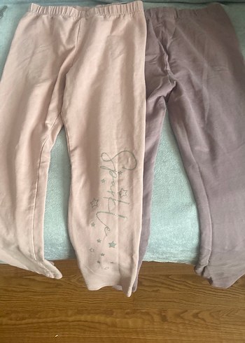 Pembe ve Mor Rahat Kız Taytları - Görsel 2