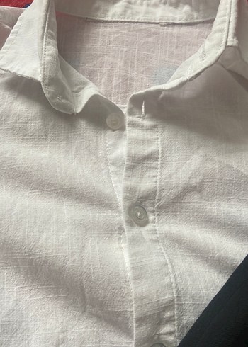 Beyaz Uzun Kollu Gömlek ve Siyah Pantolon Takım - Görsel 7