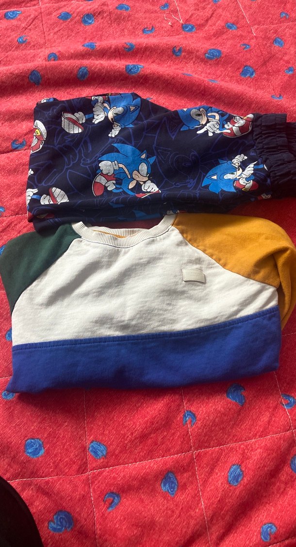 Renkli Erkek Pijama Takımı, Fermuarlı, Uzun Kollu - Görsel 3