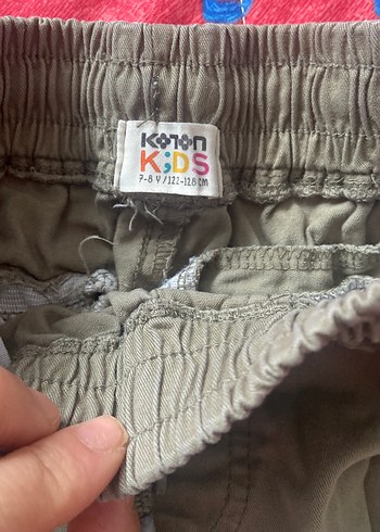 Gri Pamuklu Erkek Çocuk Rahat Kesim Pantolon - Görsel 4