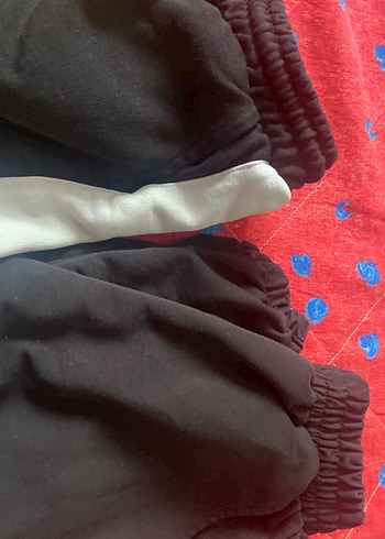 Siyah çocuk Rahat Kesim Eşofman Altı - Görsel 15