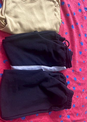 Siyah çocuk Rahat Kesim Eşofman Altı - Görsel 3