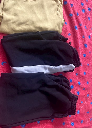 Siyah çocuk Rahat Kesim Eşofman Altı - Görsel 7