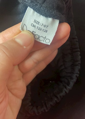 Siyah çocuk Rahat Kesim Eşofman Altı - Görsel 8