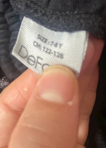 Siyah çocuk Rahat Kesim Eşofman Altı - Görsel 13