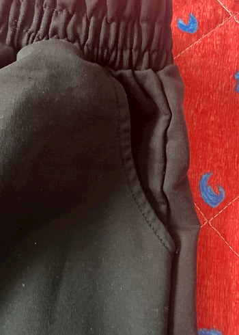 Siyah çocuk Rahat Kesim Eşofman Altı - Görsel 5