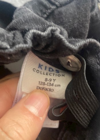 Erkek Siyah Dar Kesim Kot Pantolon - Görsel 4