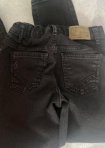 Erkek Siyah Dar Kesim Kot Pantolon - Görsel 8