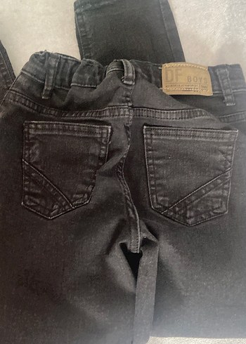 Erkek Siyah Dar Kesim Kot Pantolon - Görsel 9