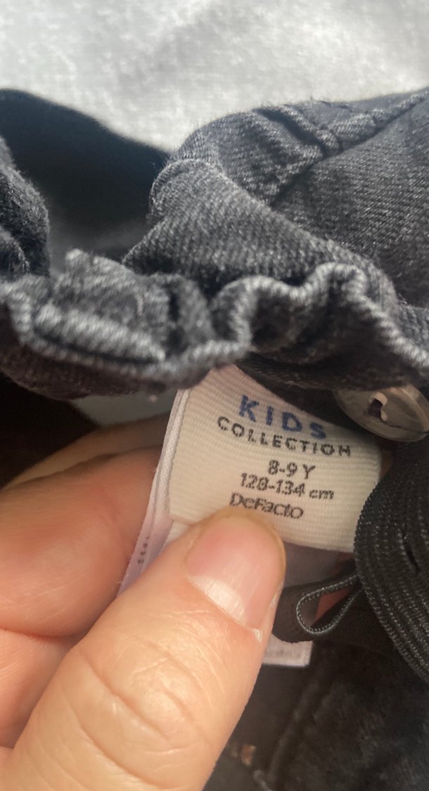 Erkek Siyah Dar Kesim Kot Pantolon - Görsel 5