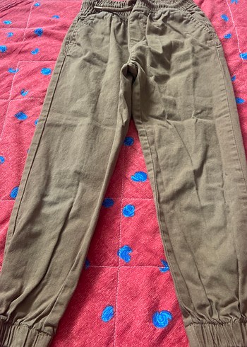 Erkek Çocuk Kahverengi Bol Kesim Pantolon - Görsel 3