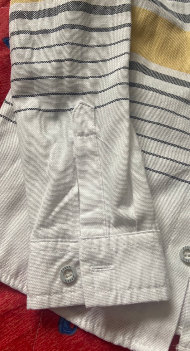 Erkek Çocuk Uzun Kollu Çizgili Gömlek - Görsel 5