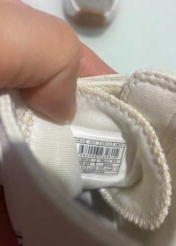 Beyaz Kadın Spor Ayakkabı Wedge Topuklu - Görsel 9