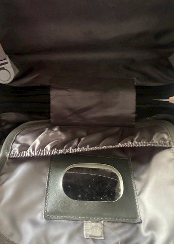 Pastel Pembe Vintage Makyaj Çantası - Görsel 6