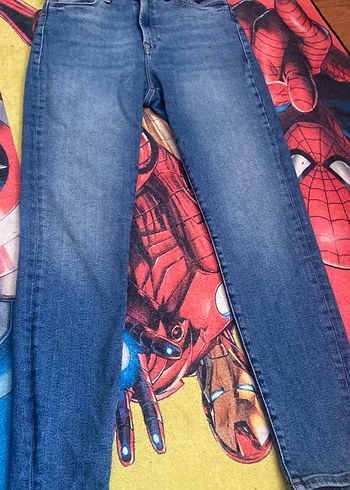 Mavi Jeans Kadin Mavi Denim Dar Kesim Midi Jean