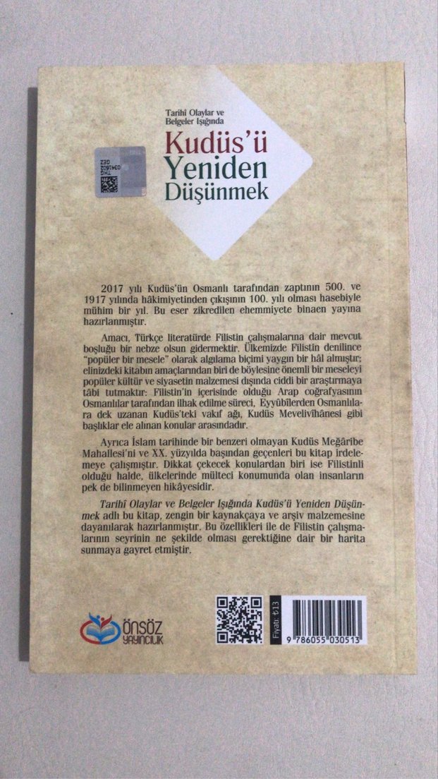 Kudüs'ü Yeniden Düşünmek - Hasan Hüseyin Güneş - Görsel 2