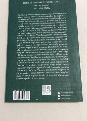 Beden Göçmen Entegrasyonu ve Tanınma Teorisi Kitabı
