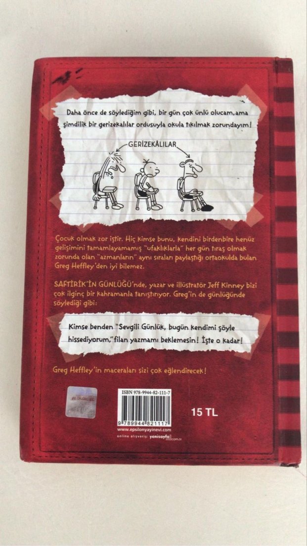 Saftirik Greg'in Günlüğü - Jeff Kinney - Görsel 2