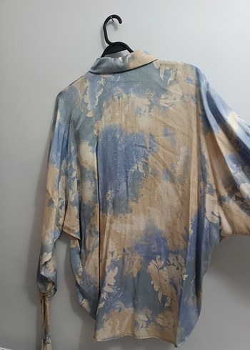 STANDART BEDEN
Bohem Uzun Kollu Gömlek Batik Desenli - Görsel 3