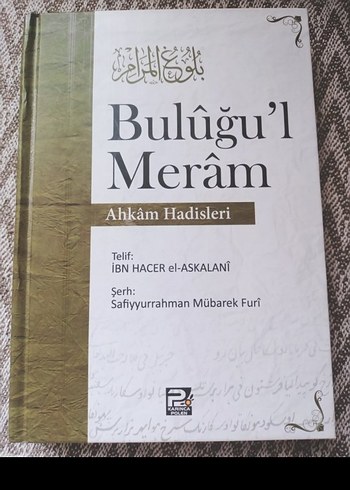 Bulûğu'l Merâm Ahkâm Hadisleri Kitabı
