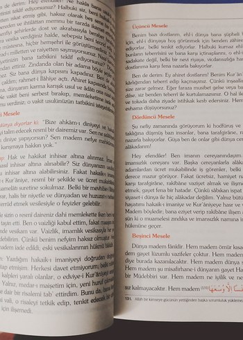 Beden Renk Risale-i Nur külliyatı