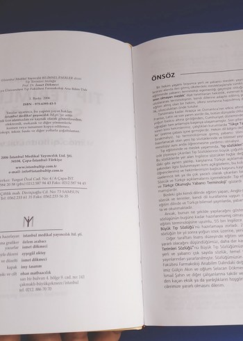 Tıp Terimleri Sözlüğü - Prof. Dr. İsmet Dökmeci