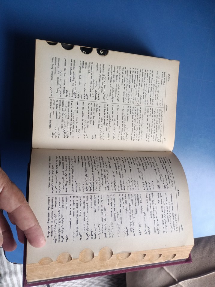 Persian-English Sözlük Tek Cilt - Görsel 3