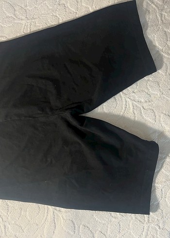 Düz Siyah ara boy bisiklet sortu - Görsel 2