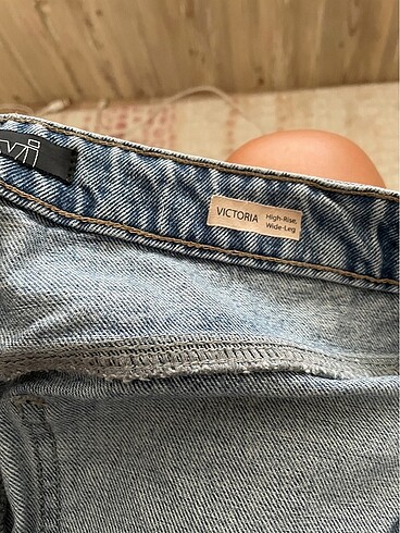 30 Beden mavi Renk Mavi jeans Victoria model pantolon