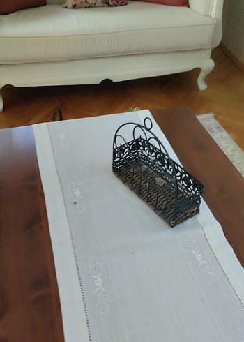  Beden kahverengi Renk Koyu Kahverengi Dekoratif Hasır Sepet