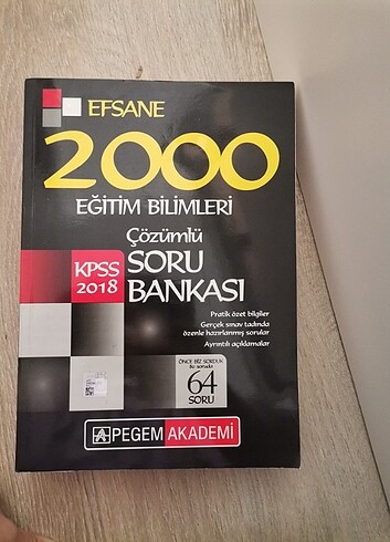 Eğitim bilimleri soru bankası 