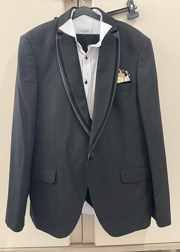 Klasik Siyah Erkek Damat Takımı - Görsel 4