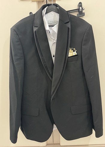 Klasik Siyah Erkek Damat Takımı - Görsel 3