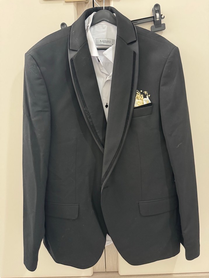 Klasik Siyah Erkek Damat Takımı - Görsel 3