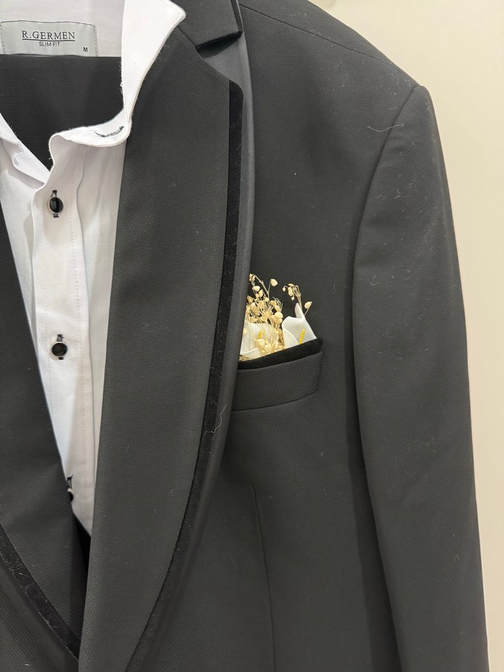 Klasik Siyah Erkek Damat Takımı - Görsel 2