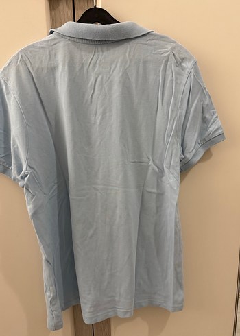 Gri Erkek Polo Tişört, Kısa Kollu, Salaş Kesim - Görsel 3