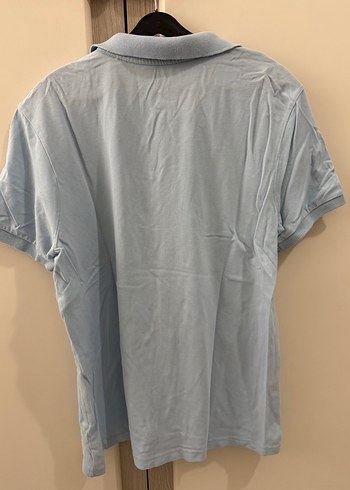 Gri Erkek Polo Tişört, Kısa Kollu, Salaş Kesim - Görsel 4