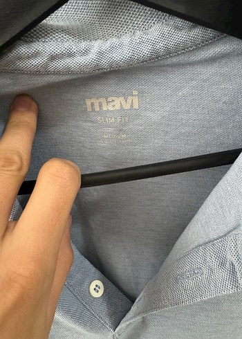 Gri Düğmeli Kısa Kollu Erkek Polo Tişört - Görsel 2