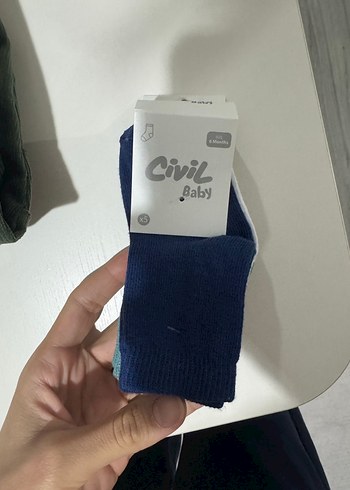 Erkek Çocuk Lacivert Çorap - Görsel 3