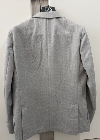 Gri Erkek Düz Kesim Ofis Takım Elbise - Görsel 11