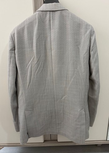 Gri Erkek Düz Kesim Ofis Takım Elbise - Görsel 6