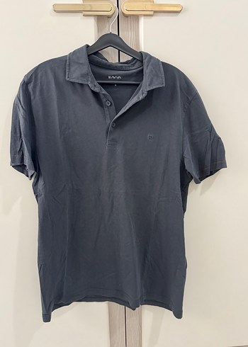 Gri Keten Erkek Polo Tişört - Görsel 4