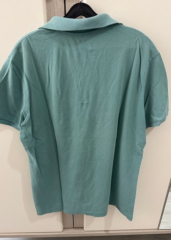 Erkek Yeşil Pamuklu Polo Tişört - Görsel 6