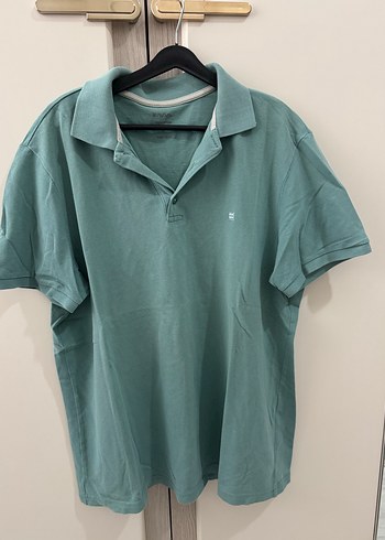 Erkek Yeşil Pamuklu Polo Tişört - Görsel 4