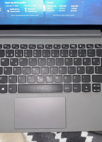 Gri Lenovo Dizüstü Bilgisayar - Görsel 15