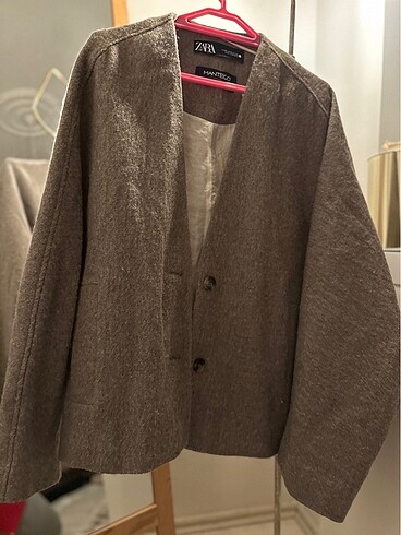 xs Beden camel Renk Zara manteco